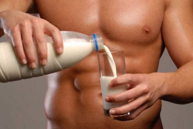 Lait pour l'énergie